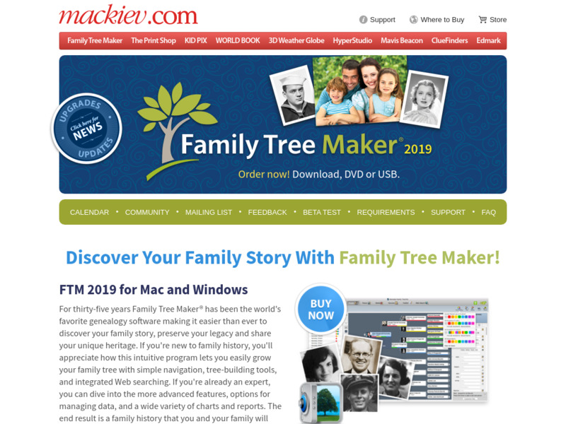 Family Tree Maker