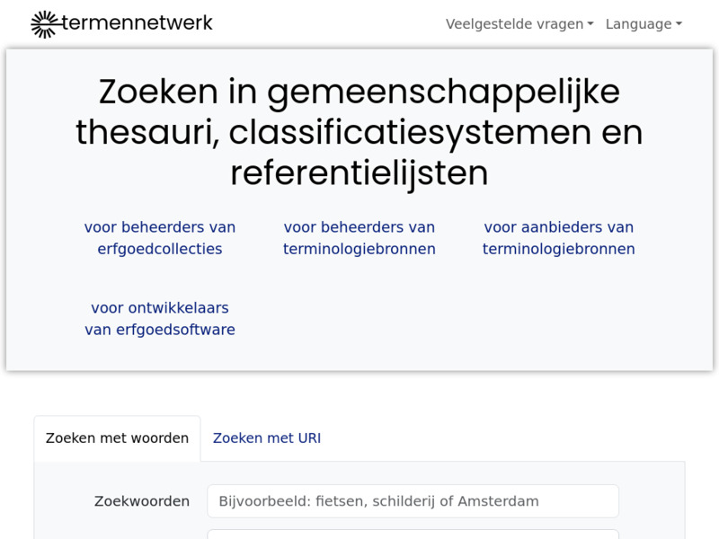Het NDE Termennetwerk